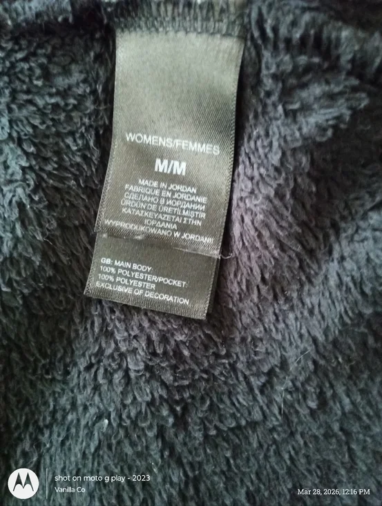 The North Face Women's Osito Full Zip Fleece Jacket Black Size Medium - Picture 14 of 14